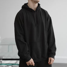 Load image into Gallery viewer, Halo Oversized Hoodie Black x White
