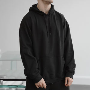 Halo Oversized Hoodie Black x White